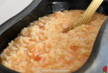 receita fácil de arroz de tomate