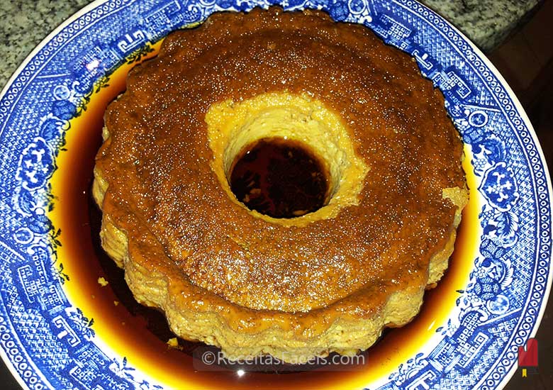 receita facil de pudim de ovos