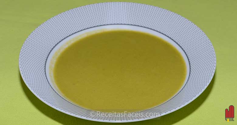 Receita fácil de creme de espinafres