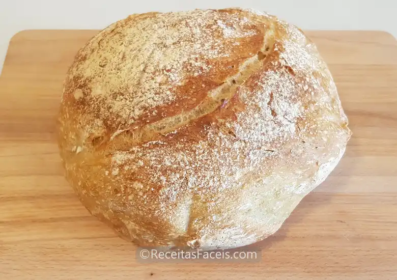 Receita fácil de Pão Rústico