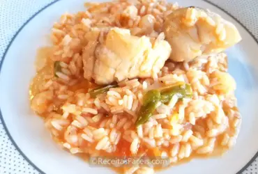 Receita fácil de Arroz de Tamboril