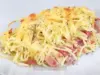 receita de massa com salame no forno