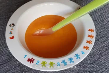 Receita fácil de creme cenoura bebe