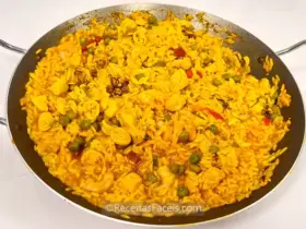 Receita de Paella Portuguesa