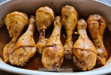 Perninhas de Frango no Saco com Ervas Aromáticas