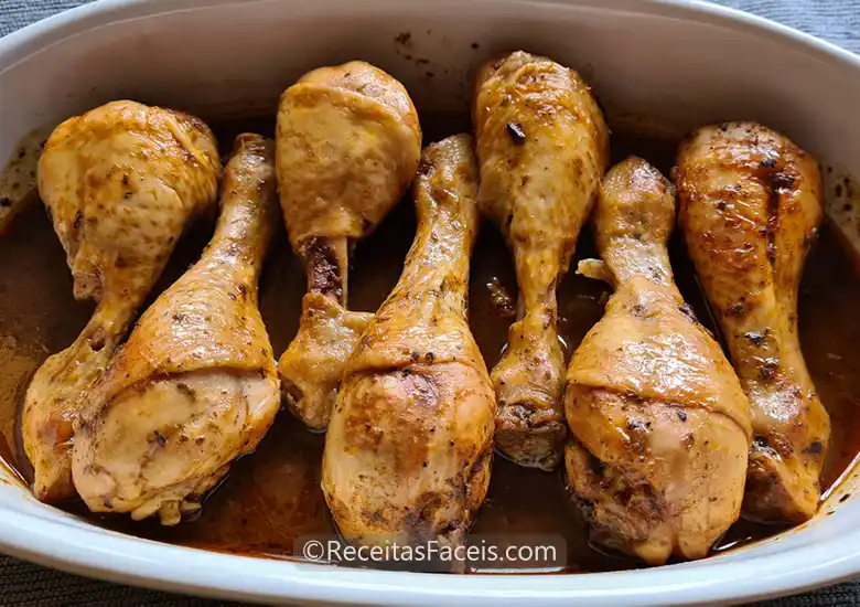 Perninhas de Frango no Saco com Ervas Aromáticas