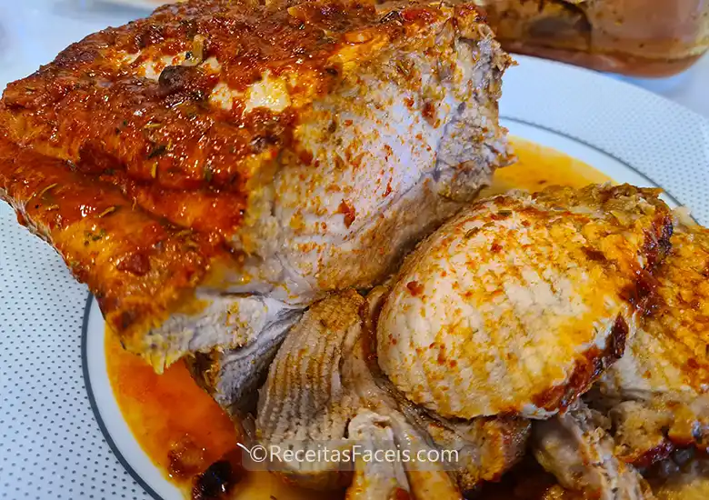 receita fácil de lombo de porco assado