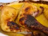 receita fácil Pernas de Frango em molho de Mostarda
