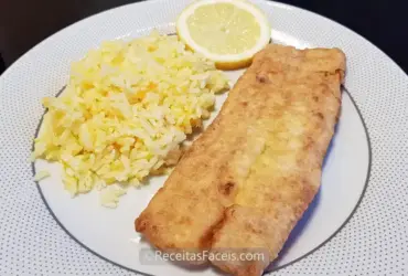 receita de filetes de peixe