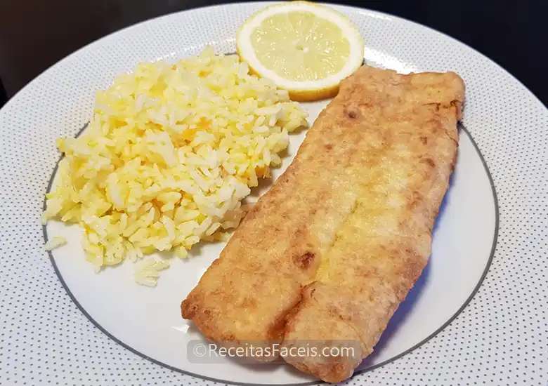 receita de filetes de peixe