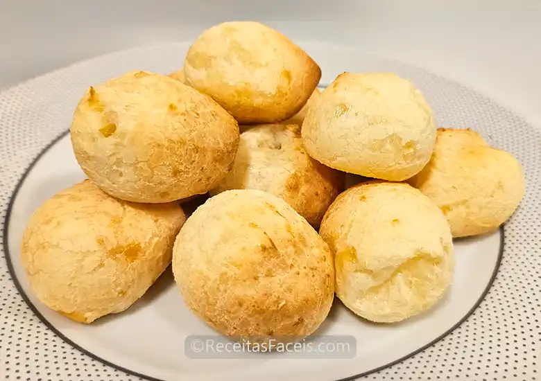 receita de pão de queijo
